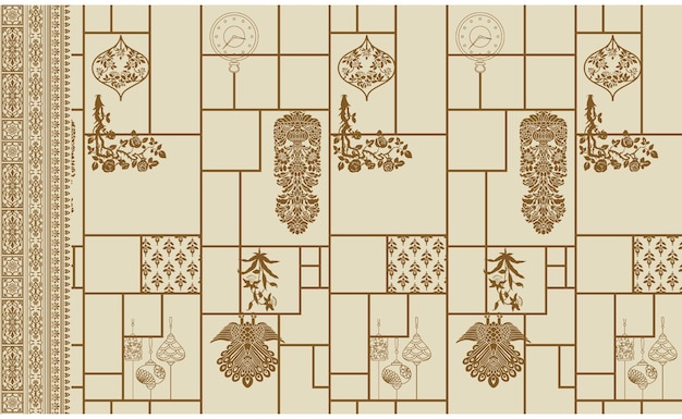 un diseño de papel tapiz con un diseño que dice el número del año