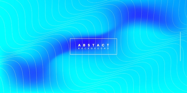 Diseño de papel tapiz de fondo holográfico azul abstracto con gradiente