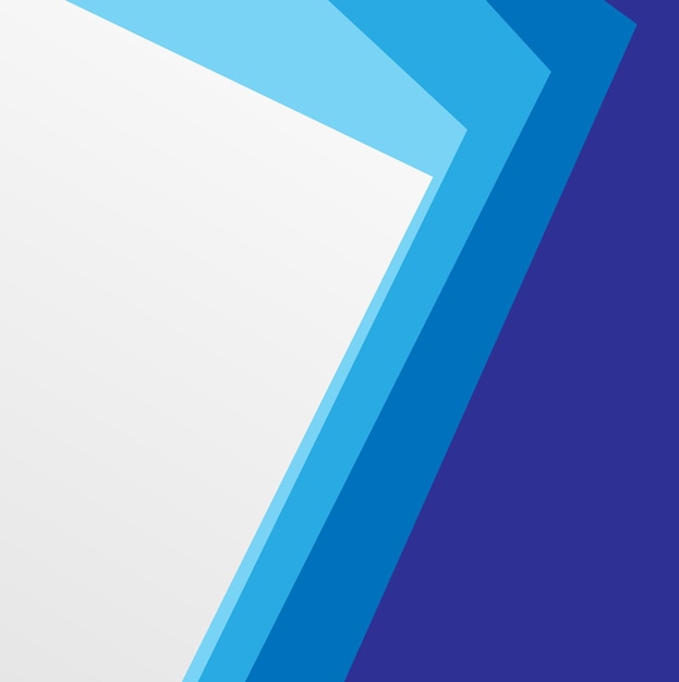 Diseño de papel tapiz de fondo de línea de forma geométrica de color azul y gris abstracto