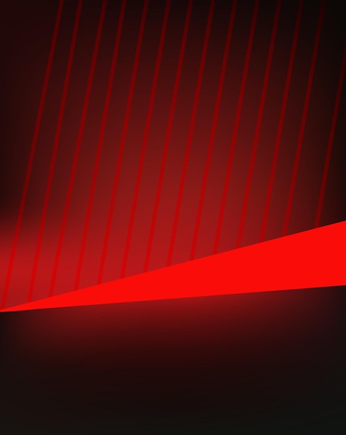 Diseño de papel tapiz de fondo de líneas de color de gradiente rojo negro abstracto