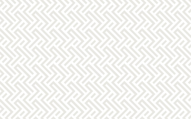 Diseño de papel tapiz con una línea y un patrón sin costuras de laberinto geométrico sutil