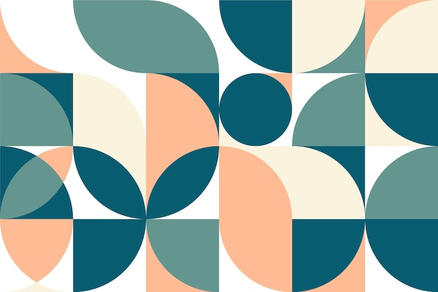 Vector diseño de papel tapiz mural minimalista geométrico