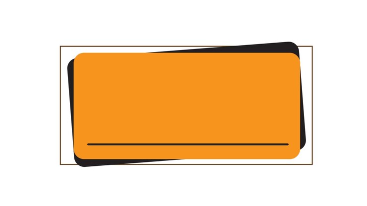 Vector diseño de papel de texto diseño simple libro de texto banner de texto
