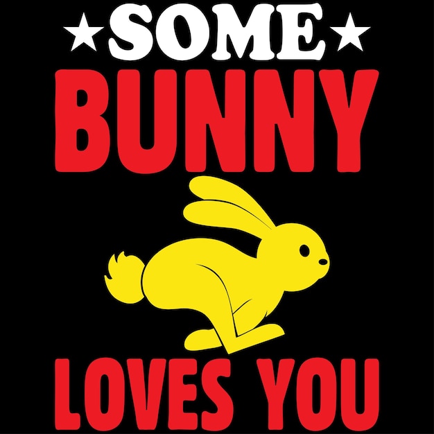 Diseño de paquete de camiseta de conejo