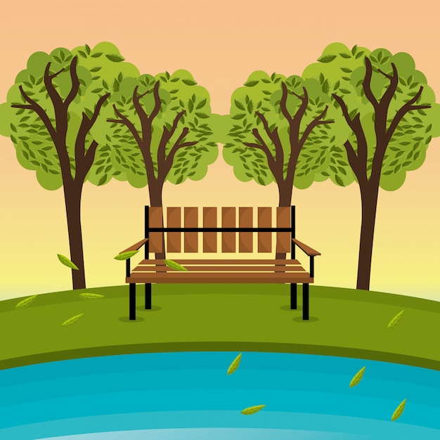 Diseño del parque verde