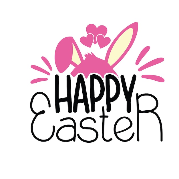 Diseño de Pascua SVG Feliz Pascua Svg