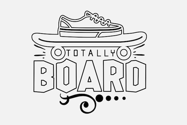 Diseño de patineta svg