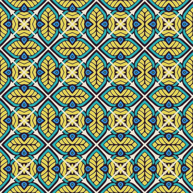 Diseño de patrón abstracto decorativo