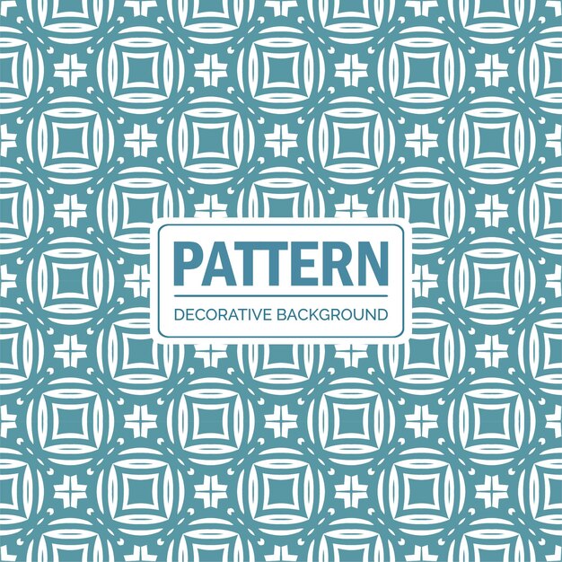 Diseño de patrón abstracto decorativo