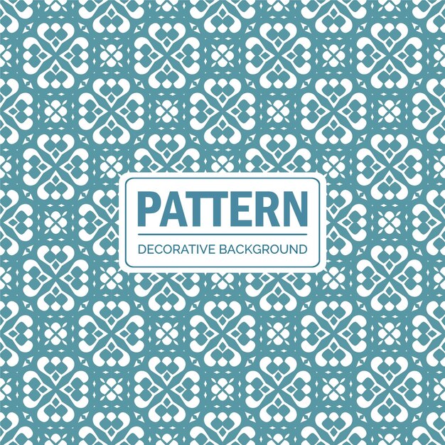 Diseño de patrón abstracto decorativo