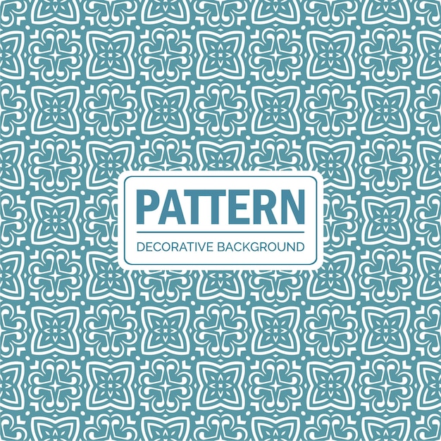 Diseño de patrón abstracto decorativo