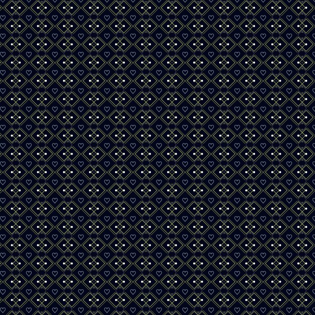 diseño de patrón abstracto de lujo vectorial estilo clásico de fondo con círculos geométricos