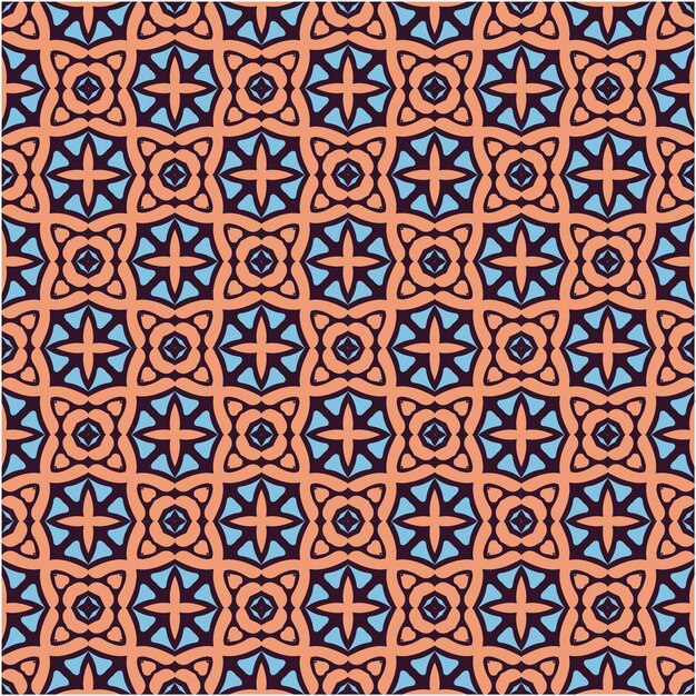 Diseño de patrón abstracto minimalista listo para imprimir