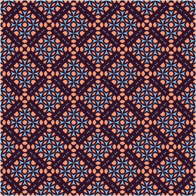 Diseño de patrón abstracto minimalista listo para imprimir