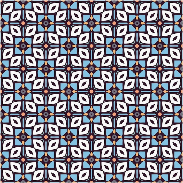 Diseño de patrón abstracto minimalista listo para imprimir