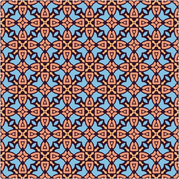 Diseño de patrón abstracto minimalista listo para imprimir