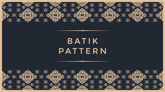 Diseño del patrón de Batik