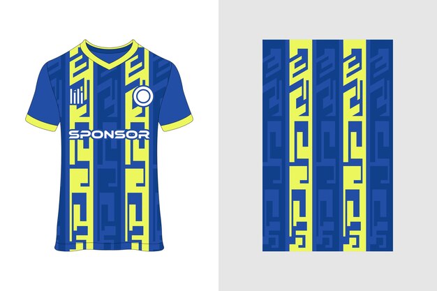 Diseño de patrón de camiseta de fútbol, camiseta de sublimación, kit de fútbol, camiseta de baloncesto