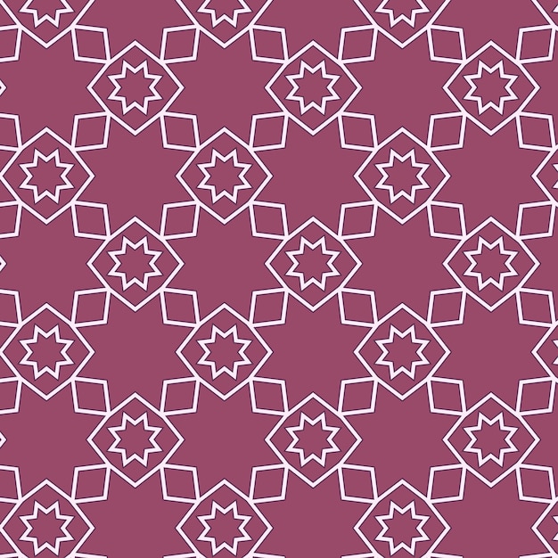 Diseño de patrón de celosía dibujado a mano