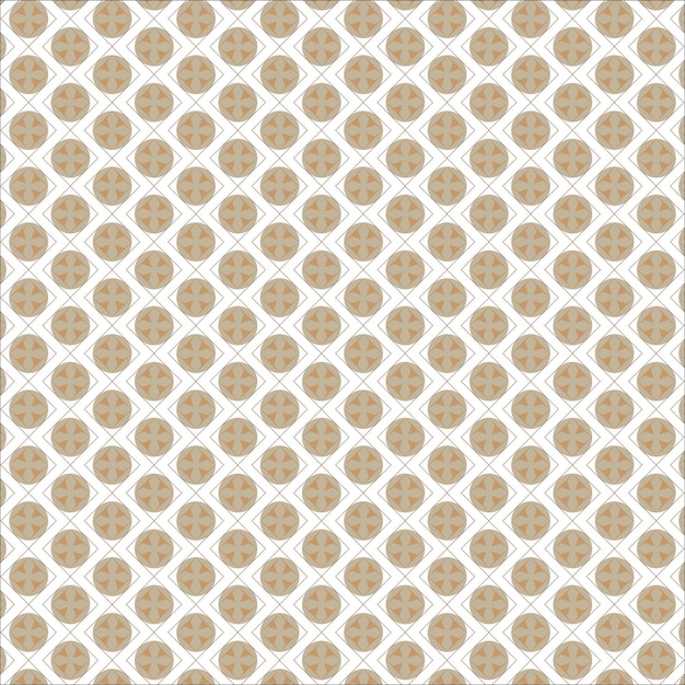 Diseño de patrón circular con fondo blanco