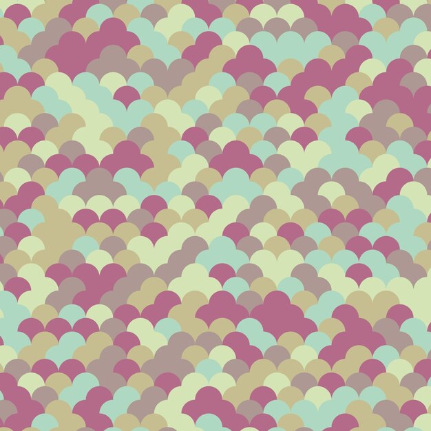 diseño de patrón de círculo de colores abstractos