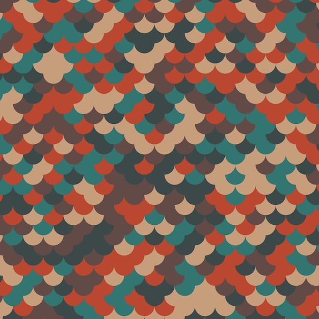 diseño de patrón de círculo de colores abstractos