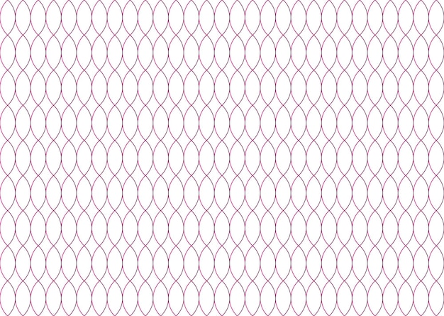 Diseño de patrón de color gradiente de elipses en fondo blanco