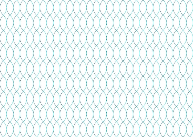 Diseño de patrón de color gradiente de elipses en fondo blanco
