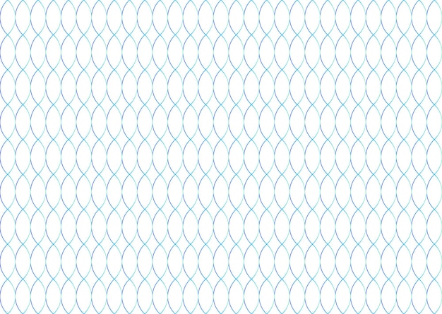 Diseño de patrón de color gradiente de elipses en fondo blanco