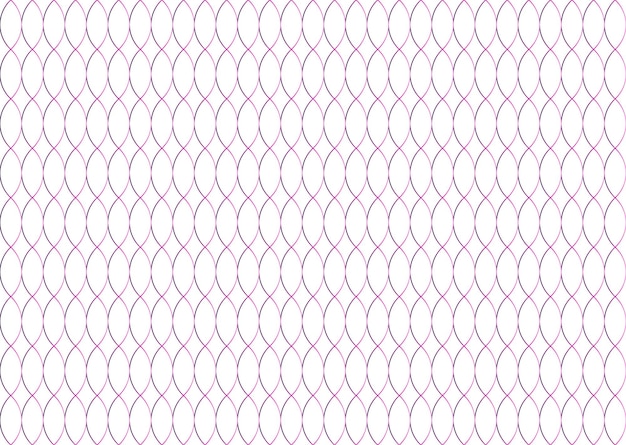 Diseño de patrón de color gradiente de elipses en fondo blanco
