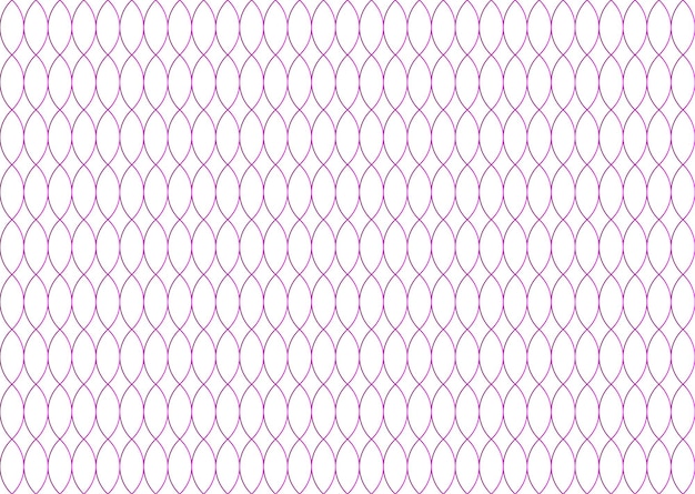 Diseño de patrón de color gradiente de elipses en fondo blanco