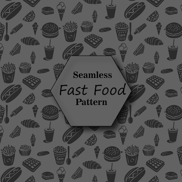 Diseño del patrón de comida rápida