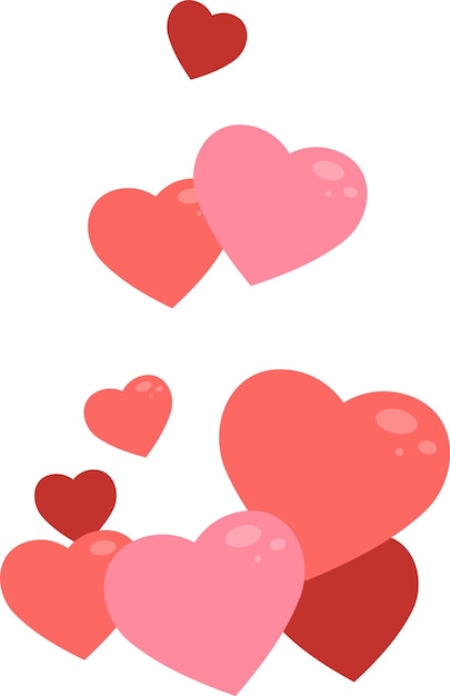 Diseño con patrón de corazones