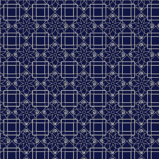 diseño de patrón sin costuras con diseños de patrón de línea