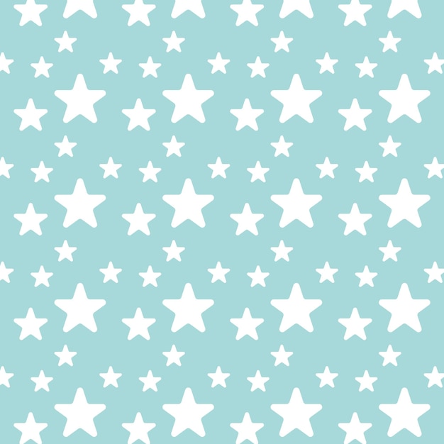 diseño de patrón sin costuras de estrella