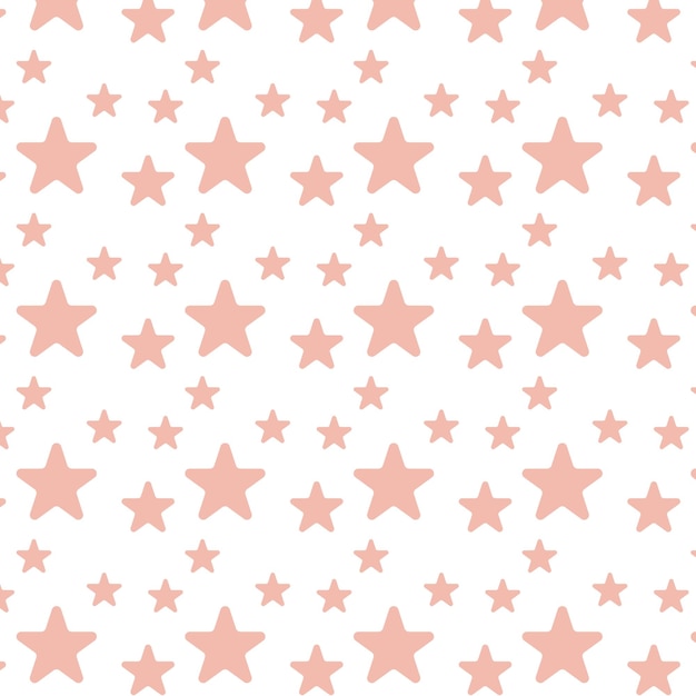 diseño de patrón sin costuras de estrella