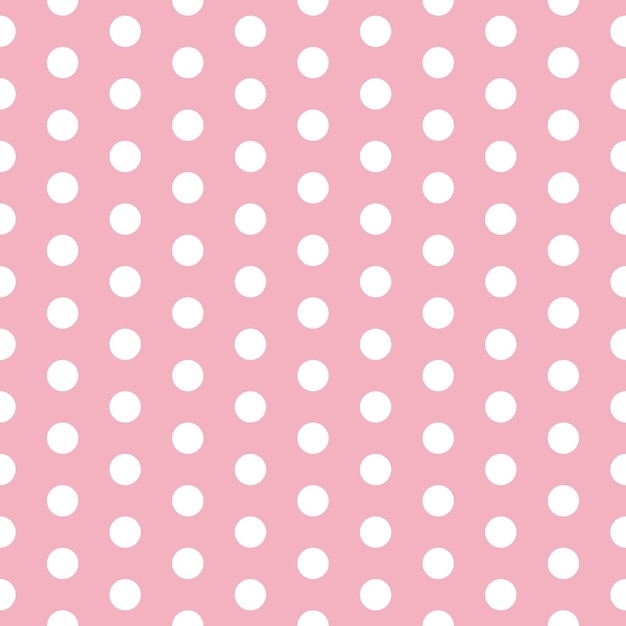 diseño de patrón sin costuras polkadot