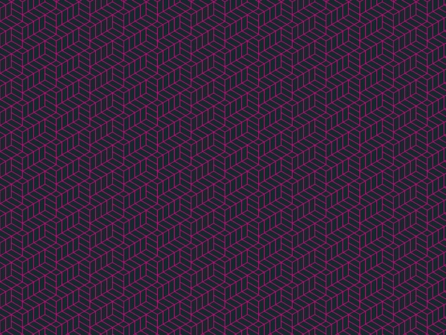 Diseño de patrón sin costuras textil geométrico moderno o textura de ilustración de fondo