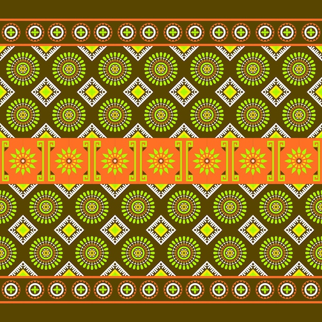 diseño de patrón de diamante y círculo para fondo, alfombra, papel tapiz, ropa y envoltura.