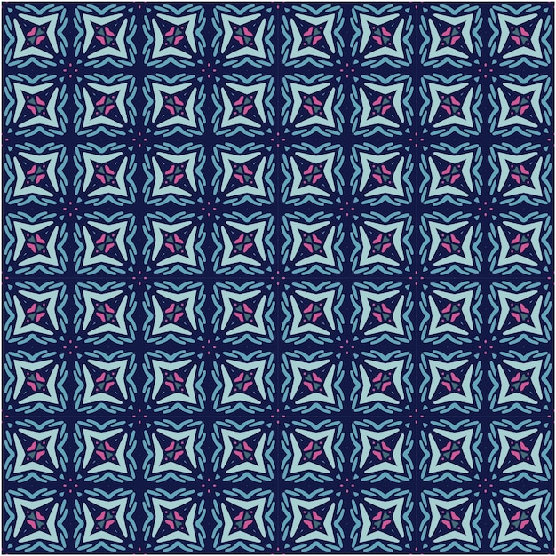 Diseño de patrón con estilo abstracto.