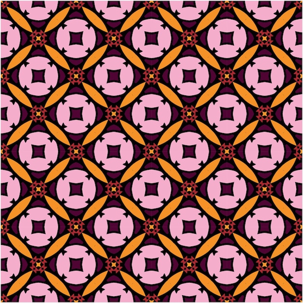 Diseño de patrón étnico minimalista estilo decorativo.