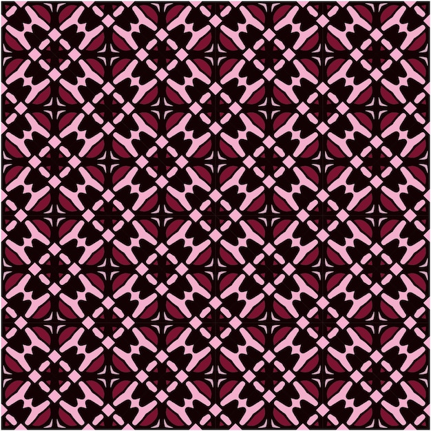 Diseño de patrón étnico minimalista estilo decorativo.