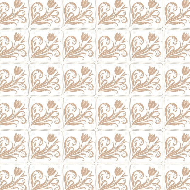 Diseño de patrón de flor de rosa vectorial diseño de patrón vectorial plano uso de diseño mog diseño de borde diseño