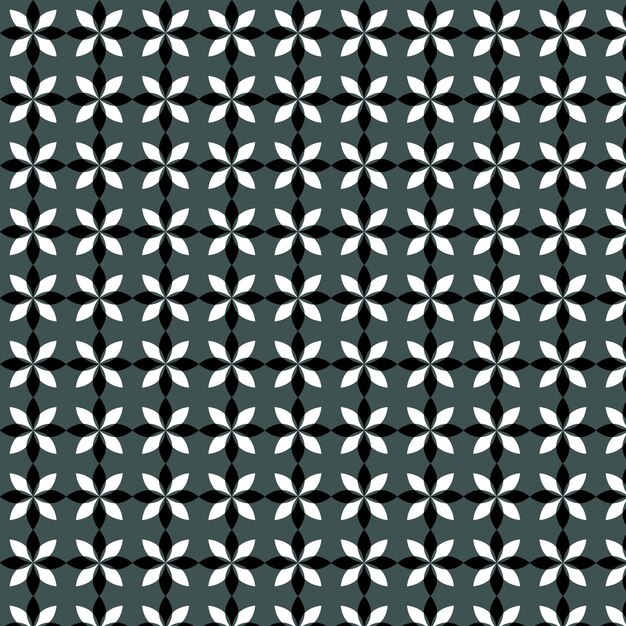 diseño de patrón de flor de vector
