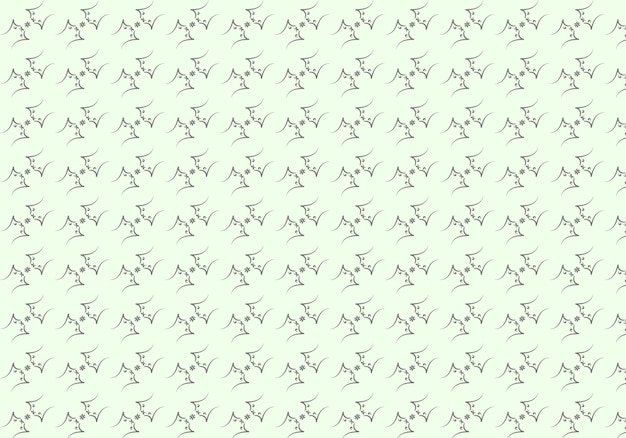 Diseño de patrón floral transparente sobre un fondo uniforme