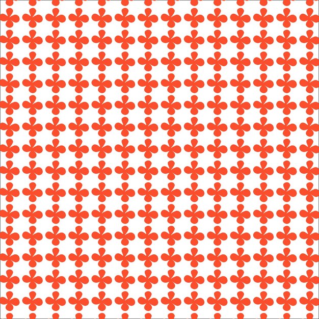 Diseño de patrón floral vectorial
