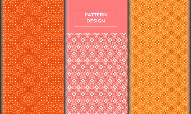 Diseño de patrón floral