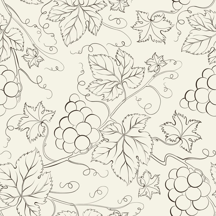 Diseño de patrón floral