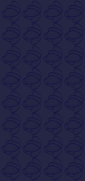 Diseño de patrón floral