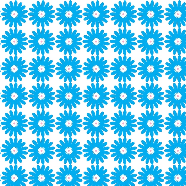 diseño de patrón de flores